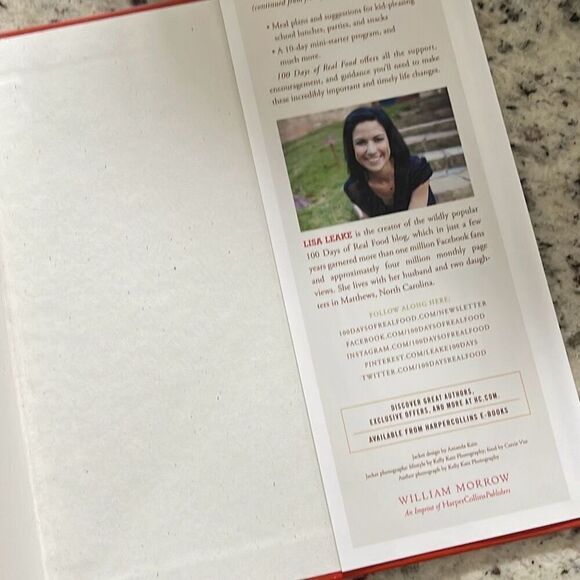 100 Days of Real Food Series Cook‎ Book by Lisa Leake Hardcover with Dust Jacket - Picture 3 of 6